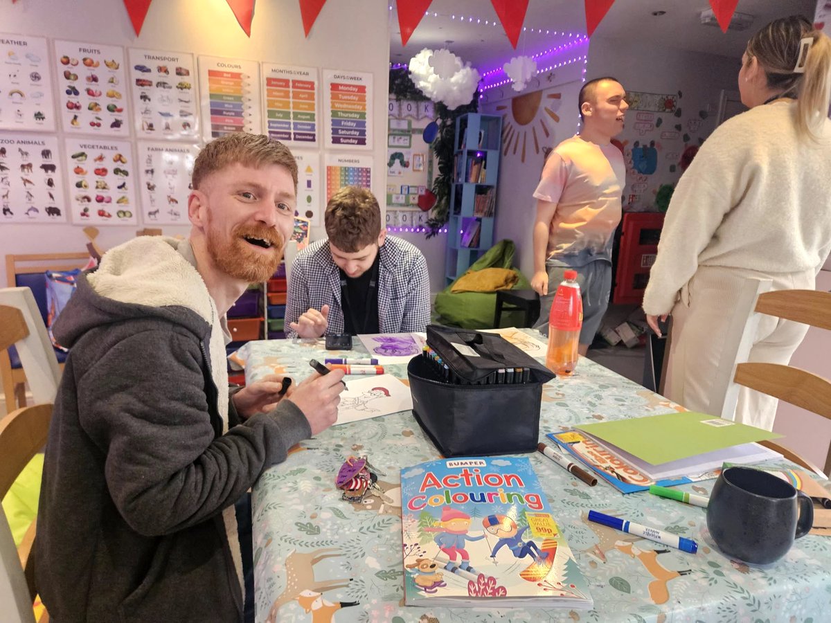 Our new activity centre is a smashing success! From the cosy book nook and engaging sensory play to the creative arts and crafts table, there's something for everyone to enjoy. 
#AutismAwareness #ActivityCentre #ExploreAndCreate