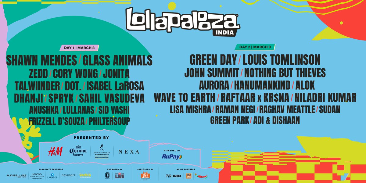 ax_aditya_'s tweet image. Hi everyone, 
Do you want to experience the amazing music festival happening in Mumbai?
I am having one ticket of #Lollapalooza Music Festival India for SALE.

I am selling this ticket at negotiable prices. You can DM me!

Please see the pic below for more details