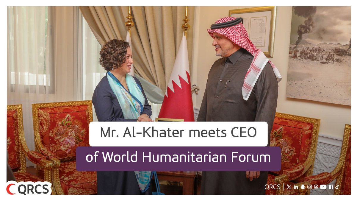 Qatar Red Crescent | الهلال الأحمر القطري tweet media