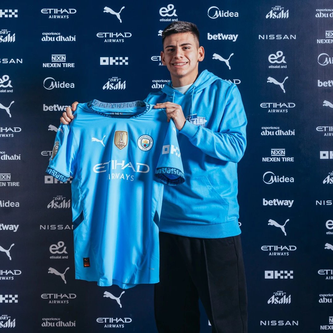 ClaudiEcheverri's tweet image. A new beginning, @ManCity 💙👋