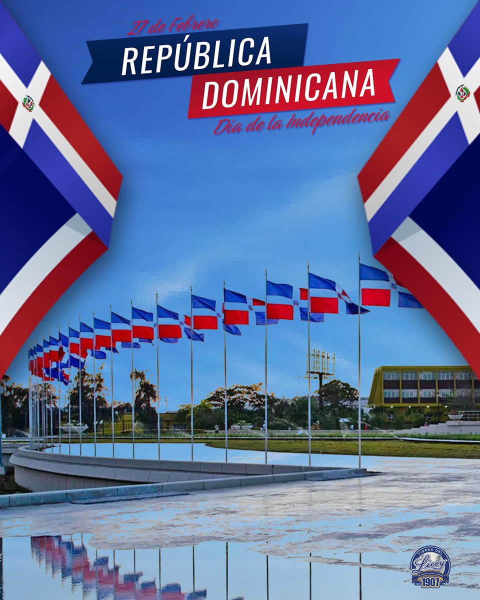 TigresdelLicey's tweet photo. “…que si fuere mil veces esclava, otras tantas SER LIBRE SABRÁ.” 🎶🇩🇴

181 ANIVERSARIO DE NUESTRA INDEPENDENCIA NACIONAL. 

¡FELICIDADES DOMINICANOS! ¡QUE VIVA LA REPÚBLICA DOMINICANA! 🇩🇴👏🏼

#SoyDOMINICANO #QueVivaRD https://t.co/ulM24TwHkb