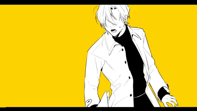 これは完成せんタイプの手描き動画進捗です