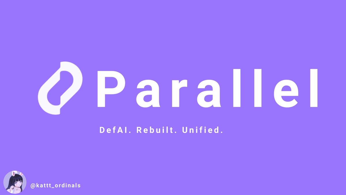kattt_ordinals's tweet image. EARLY ALPHA

✅ Free DEFAI Token Airdrop 
✅ Bridging Digital &amp;amp; Real-World Assets
✅ $30M Funded by @sequoia &amp;amp; More

@parallelfi is making a comeback and here’s how to be early 👇🏻

(1/8)