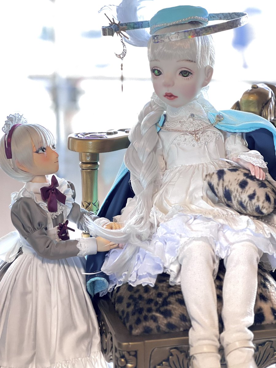 スターレットを具現化してくれた秋月さんの着せ替えできるビスクドール