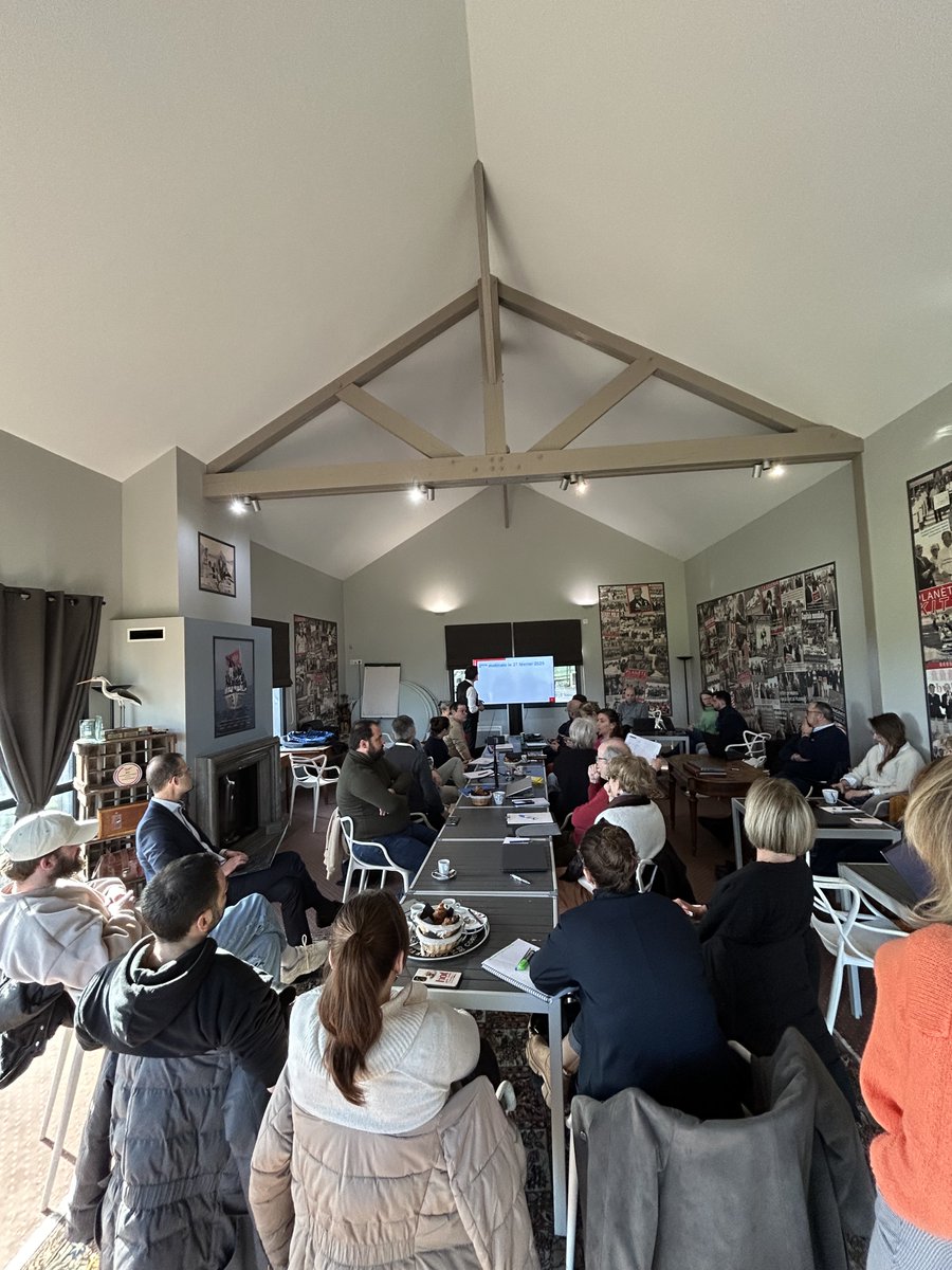 Excellente matinale IA avec les adhérents de <a href="/GuerandeATL/">GUERANDE ATLANTIQUE</a>  ce matin ! Échanges enrichissants, cas concrets et défis à venir. Merci à <a href="/CCIFormation/">CCI Formation</a> et <a href="/CChorel/">claudie HOREL</a>. <a href="/GuerandeATL/">GUERANDE ATLANTIQUE</a>  est soutenue par @CCINantesStNazaire
<a href="/FarrouetPRO/">Fabienne ARROUET PRO</a>
#IA #Innovation