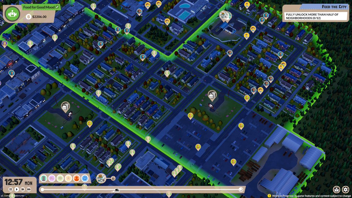 Look, Emperor, everything inside highlighted border is our empire! ☀

...also it's so satisfying to unlock more neighborhoods! 😎

As your business grows so will the territory you can serve - be on the lookout for great opportunities!