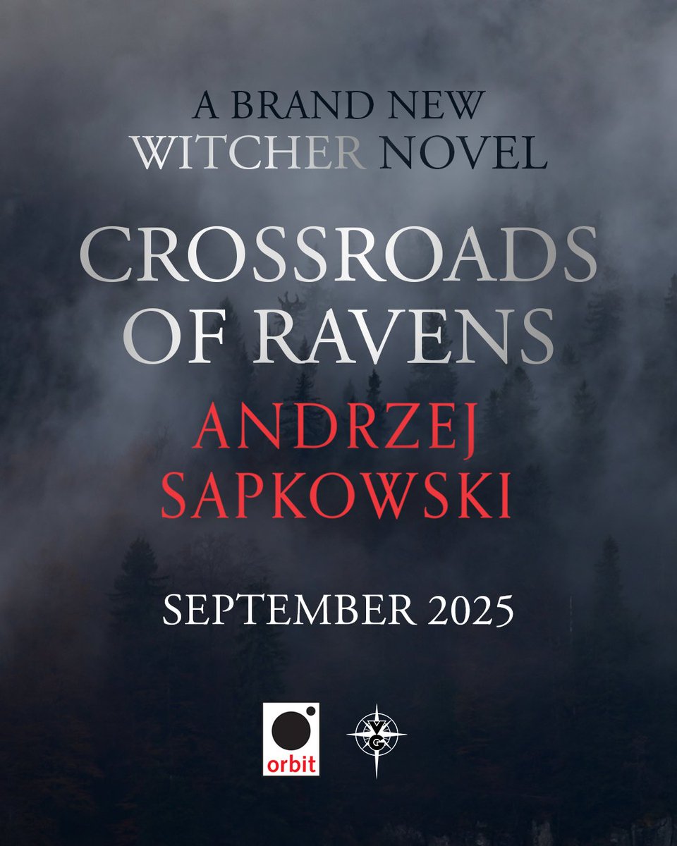 A brand new Witcher novel
CROSSROADS OF RAVENS
Andrzej Sapkowski
September 2025