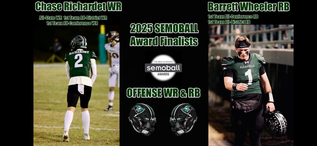 Congratulations to Barrett and Chase! Way to represent Pirate football! We are proud of you! 🏴‍☠️