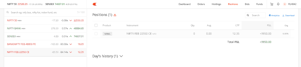 dinesh_stream25's tweet image. Order block rejection in NIFTY signaled a strong bearish entry, further reinforced by Fair Value Gap resistance. Seizing the opportunity, I shorted 22550 CE at 9:33 AM, effortlessly capturing 30 option points on the monthly expiry. #Nifty50 #expiry #banknifty #Sensex