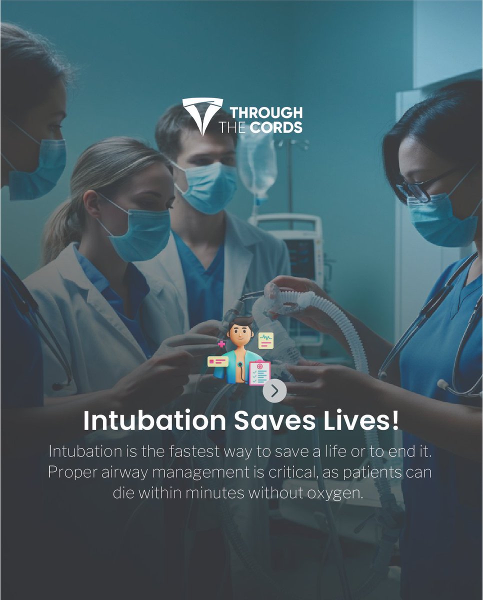 Through The Cords-Next Generation Airway Tools tweet media