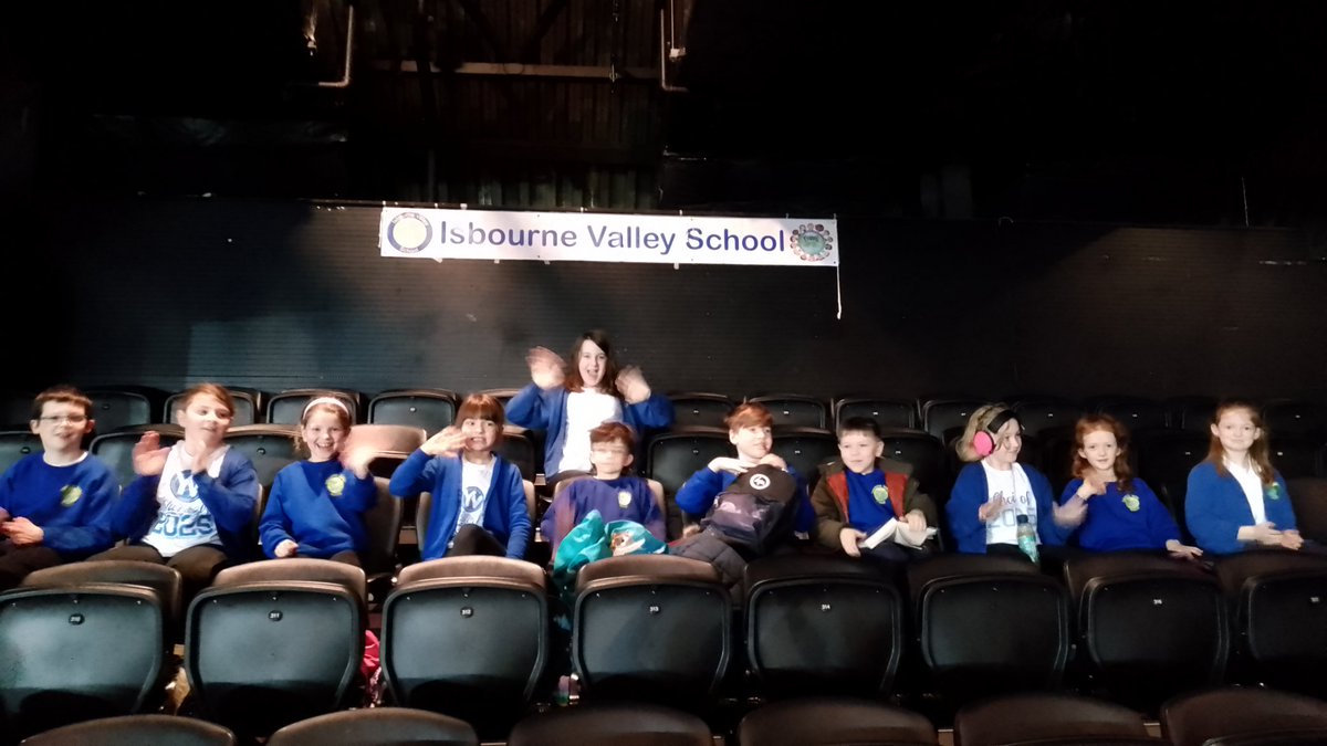 IVSchool's tweet image. Choir are ready to rehearse in a very big arena!