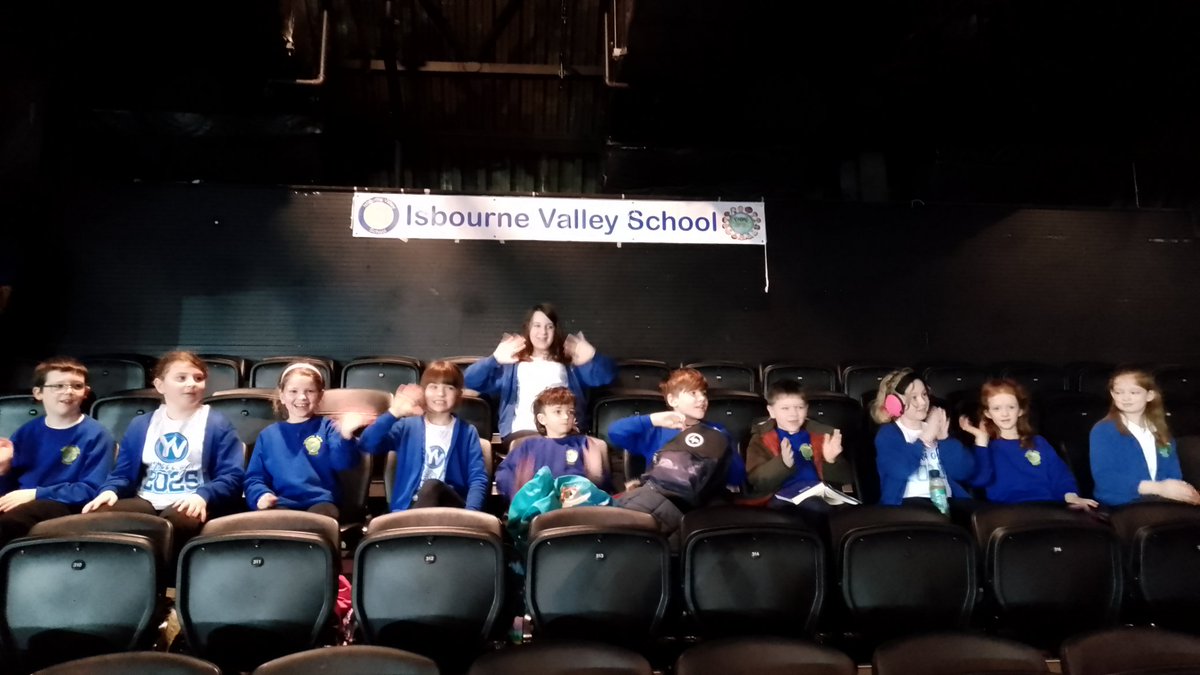 IVSchool's tweet image. Choir are ready to rehearse in a very big arena!