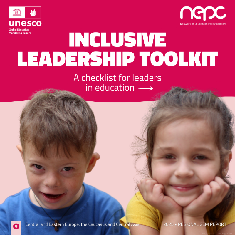 GEMReport's tweet photo. School leaders shape inclusive learning by setting a vision, adapting curricula, fostering collaboration and investing in teacher training.
Explore the NEW 2025 #GEMReport on Central/Eastern Europe, the Caucasus & Central Asia:
https://t.co/BfVZv0QQEv
#LeadforInclusion @_N_E_P_C_