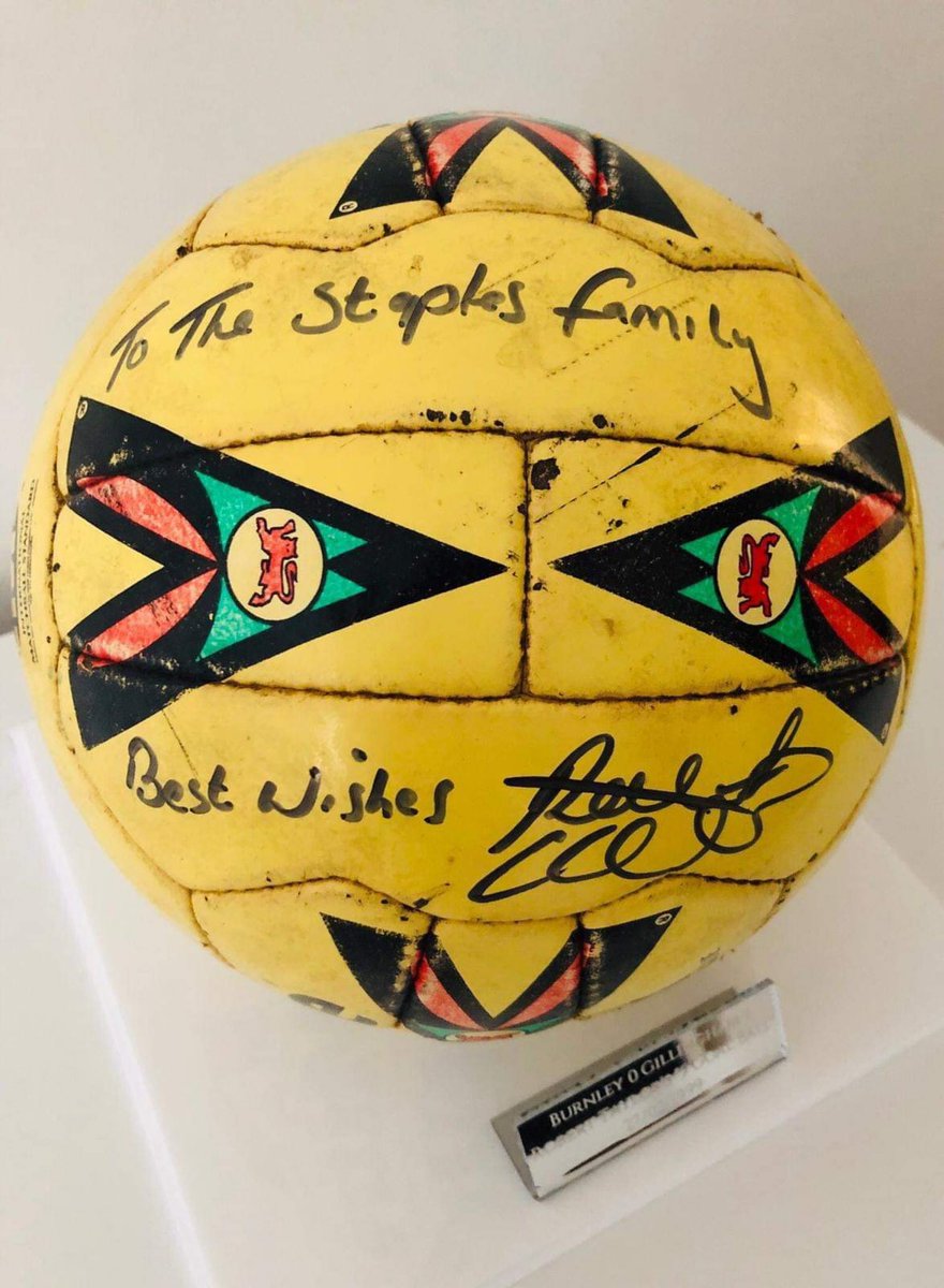 Q. If your gaff burnt down what’s the one possession you’d go in and save?

A. See attached

26 years ago today. UTG!