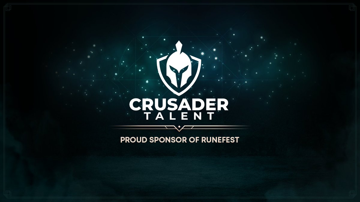 ⏰Only 2 Days to go until the big event!

🤝Crusader Talent will be out in full force as a proud sponsor of RuneFest

We look forward to seeing you there!