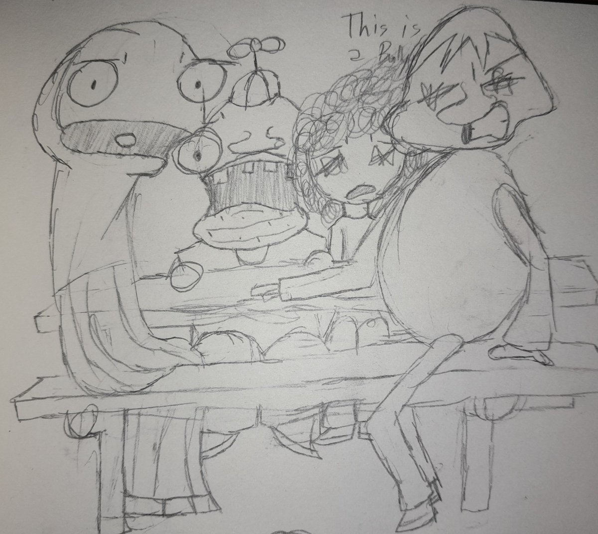 VBLuckyNumber12's tweet image. You have said aomething to offend them.

#BaldisBasics
#BBIEAL
#PlaytimeBaldisBasics
#BeansBaldisBasics
#ArtsandCrafters
#ItsaBully