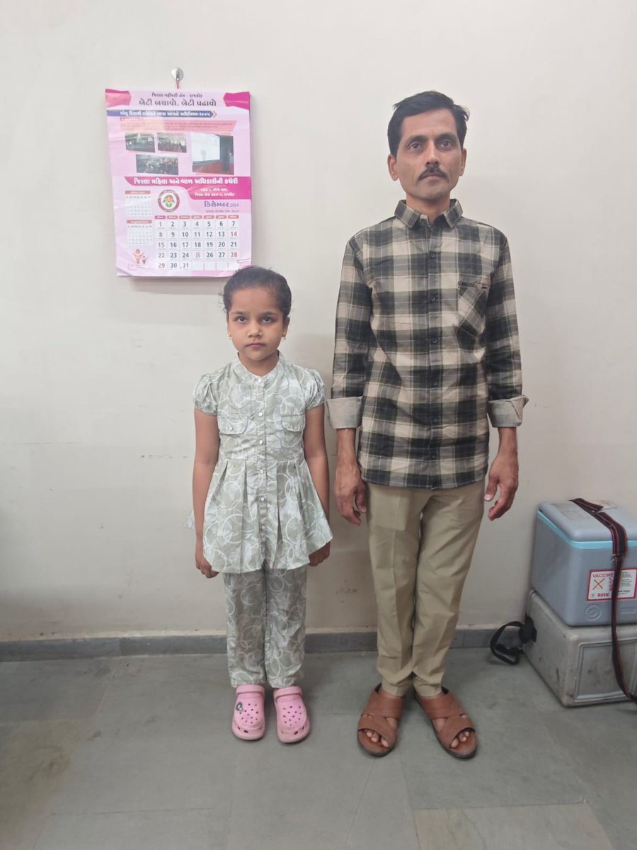 CollectorRjt's tweet image. RBSK પ્રોગ્રામ અંતર્ગત જેતપુર તાલુકાની સુમેરા જન્મજાત હૃદયની  ખામી, અને એક વર્ષ બાદ લીવર નું કેન્સર આવતા GCRI અને ટાટા મેમોરિયલ્સ હોસ્પિટલમાં વિનામૂલ્યે સફળ સર્જરી કરી મળ્યું નવું જીવન પરિવારે આરોગ્યની ટીમ અને  સરકારનો આભાર માન્યો.