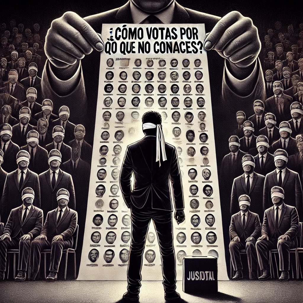 📢 ELECCIÓN JUDICIAL: UN EXPERIMENTO A CIEGAS 🗳️🔎
¿Qué pasará cuando millones de ciudadanos que NO conocen el Poder Judicial tengan que elegir jueces y magistrados? Datos que explican por qué este proceso es un riesgo monumental: 🧵👇

🔹 71% de los mexicanos conoce la división