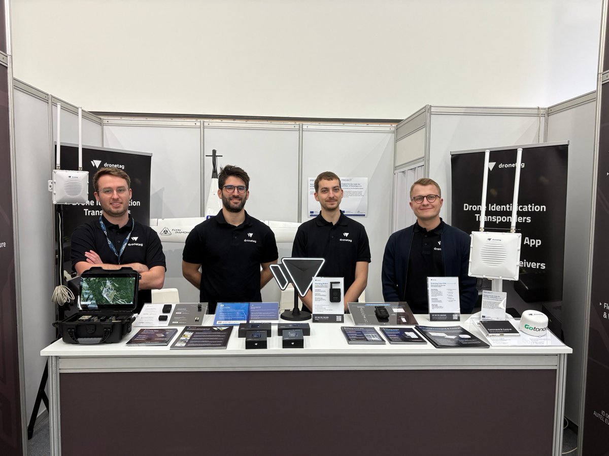 dronetag_rid's tweet photo. Last week at XPONENTIAL Europe, it wasn’t just about tech - it was about great people! 🚀 Thanks to everyone for the insights and discussions.

See you at the next event! ✈️✨ https://t.co/HFTrig2J60