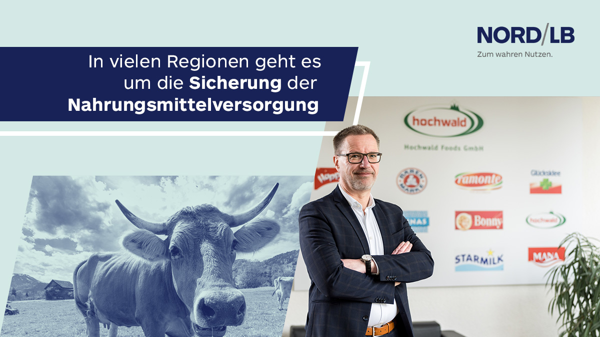 Wie Hochwald Foods globale Marktbedingungen und Erzeugerinteressen vereint, erklärt CEO Detlef Latka im Newsletter: nordlb.de/unsere-kunden-…