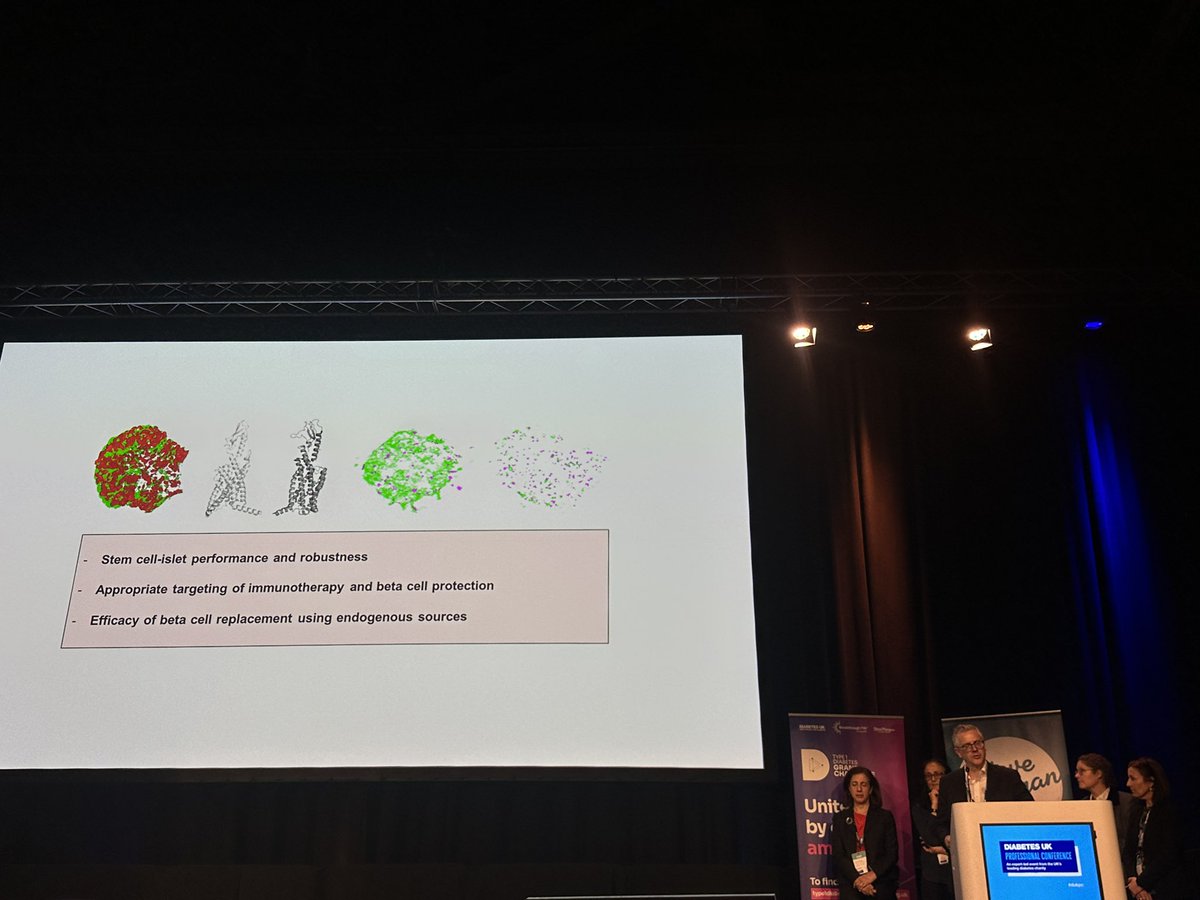 Diabetes UK Research (@duk_research) on Twitter photo <a href="/ERobertson02/">Elizabeth Robertson</a> <a href="/coracle1/">Rachel Ann Connor</a> Firstly we’re hearing from Dr Rocio Sancho, Prof Shanta Persaud, Prof Shareen Forbes and Prof David Hodson with their various approaches moving us closer to the bench by beta cell therapies for #T1D #DUKPC2025 <a href="/ERobertson02/">Elizabeth Robertson</a> <a href="/coracle1/">Rachel Ann Connor</a> Firstly we’re hearing from Dr Rocio Sancho, Prof Shanta Persaud, Prof Shareen Forbes and Prof David Hodson with their various approaches moving us closer to the bench by beta cell therapies for #T1D #DUKPC2025