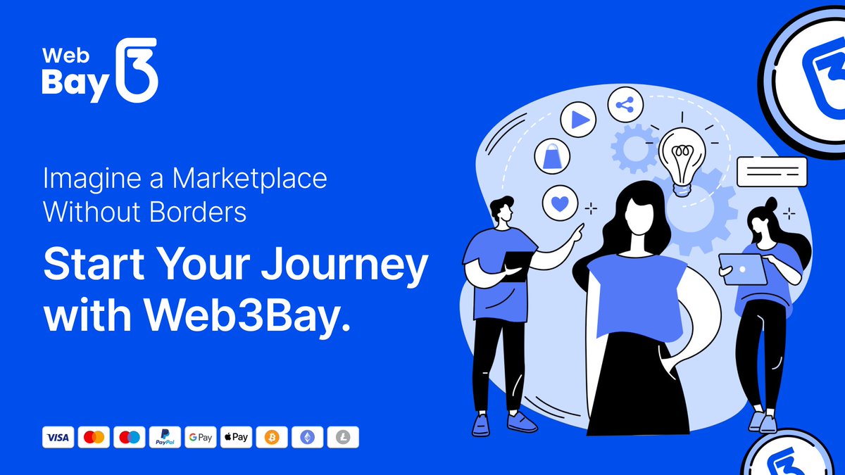 web3bayofficial's tweet photo. 🌍 Imagine a #marketplace without borders. No restrictions. No middlemen. Just pure, decentralized #ecommerce powered by #blockchain. 🚀

https://t.co/TfEfRNamoV

#Web3Bay #Web3Revolution #DecentralizedEcommerce https://t.co/f3ic37DTNx