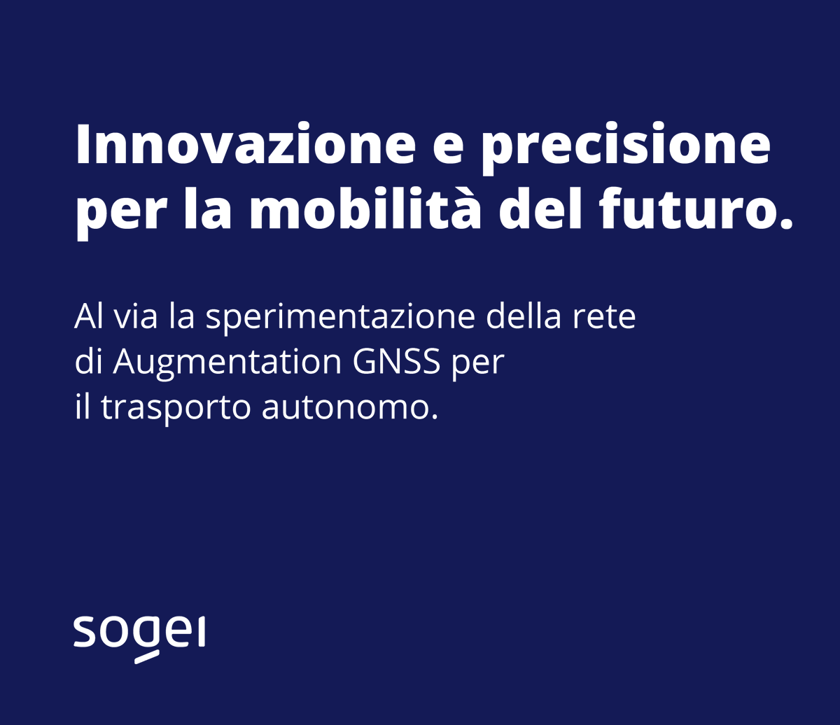 📢 Lanciato il progetto Rete di Augmentation GNSS per <a href="/ASI_spazio/">Agenzia Spaziale ITA</a> con <a href="/Leonardo_IT/">Leonardo</a>, RFI e RadioLabs.
Il ruolo di #Sogei è strategico nel settore della ricerca di soluzioni GNSS ad alta accuratezza e integrità.

👉 sogei.it/it/sogei-homep… 

#SogeiComunica