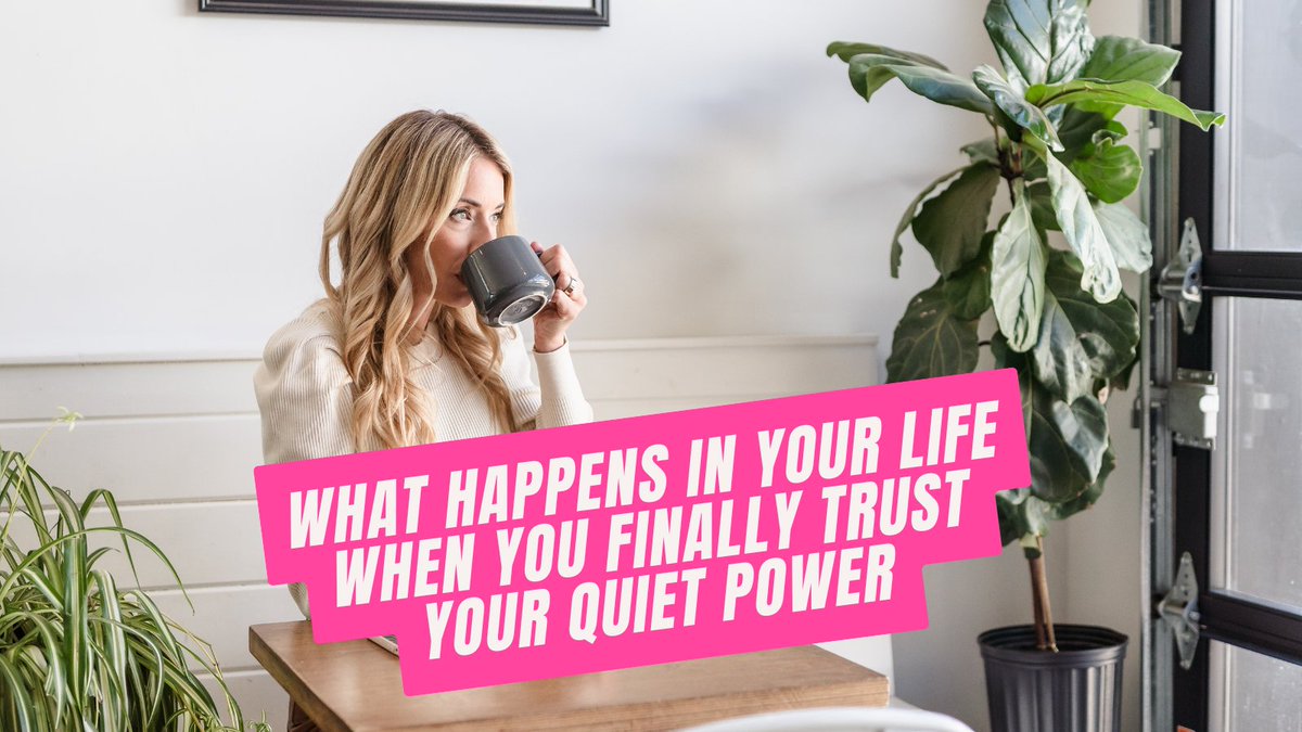🌟 Episode 344- What Happens In Your Life When You Finally Trust Your Quiet Power is LIVE now!  reneewarren.com/into-the-wild/…  #IntoTheWildPodcast