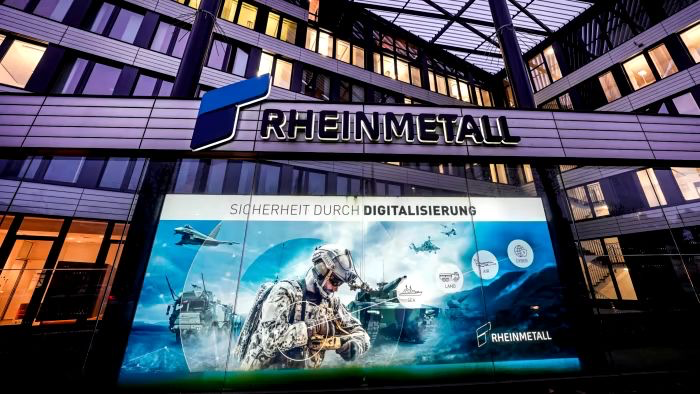 #Rheinmetall’s, Germany’s largest defense manufacturer, stock has skyrocketed from €96.8 to €968—a tenfold surge. The reason? Exploding demand for tanks, artillery &amp; ammunition, not just in Ukraine but across <a href="/NATO/">NATO</a>. Now, with a new ammo plant in Ukraine set to open in 2026, one