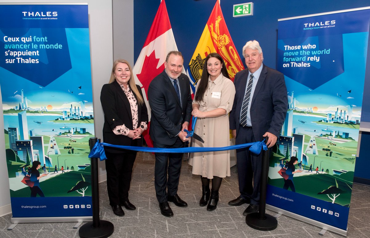 The McKenna Institute (@mckenna_inst) on Twitter photo Excited to have attended the grand opening of <a href="/ThalesCanada/">Thales Canada</a>'s National Digital Excellence Centre at Fredericton's Cyber Centre yesterday!
We're proud to be partners in this initiative alongside <a href="/MyIgniteNB/">Ignite</a>, with support from <a href="/ONBCanada/">Opportunities NB</a> and <a href="/ACOACanada/">ACOA Canada</a>. thalesgroup.com/en/countries-a… Excited to have attended the grand opening of <a href="/ThalesCanada/">Thales Canada</a>'s National Digital Excellence Centre at Fredericton's Cyber Centre yesterday!
We're proud to be partners in this initiative alongside <a href="/MyIgniteNB/">Ignite</a>, with support from <a href="/ONBCanada/">Opportunities NB</a> and <a href="/ACOACanada/">ACOA Canada</a>. thalesgroup.com/en/countries-a…