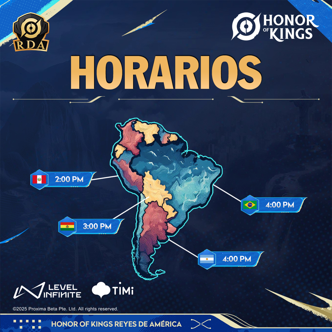 🚀#HOKRDA Definido el Horario de Inicio para Cada dia de Torneo!!

Cada Dia comenzamos Con Las partidas a las 16hs

Recuerden Que se Mediran los mejores equipos de Brasil y Latam Sur.

🏆 ¿Quien Sera el Mejor Equipo de America?

📅 6 al 16 de Marzo

🚀 #HOKRDA Hora de início para