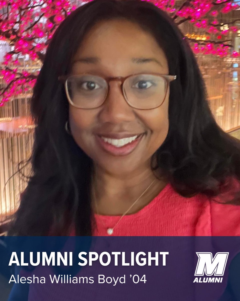 Monmouth Alumni (@monmouthalumni) on Twitter photo #AlumniSpotlight: Meet Alesha Willams Boyd '04 💙
Occupation: Editor in Chief at Mashable, Vice President of Content at Ziff Davis ✍️
Throughout Black History Month and beyond, we proudly honor and recognize the accomplishments of our Black alumni💙 #AlumniSpotlight: Meet Alesha Willams Boyd '04 💙
Occupation: Editor in Chief at Mashable, Vice President of Content at Ziff Davis ✍️
Throughout Black History Month and beyond, we proudly honor and recognize the accomplishments of our Black alumni💙