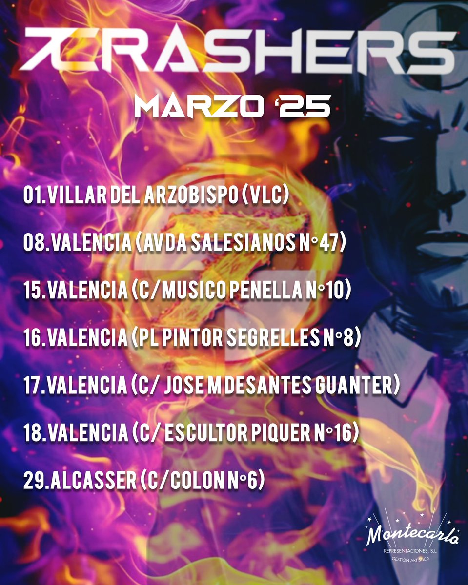 Amigos … por fin llega el mes de marzo … carnaval 🎭
Y fallas 🔥

Donde nos vemos???