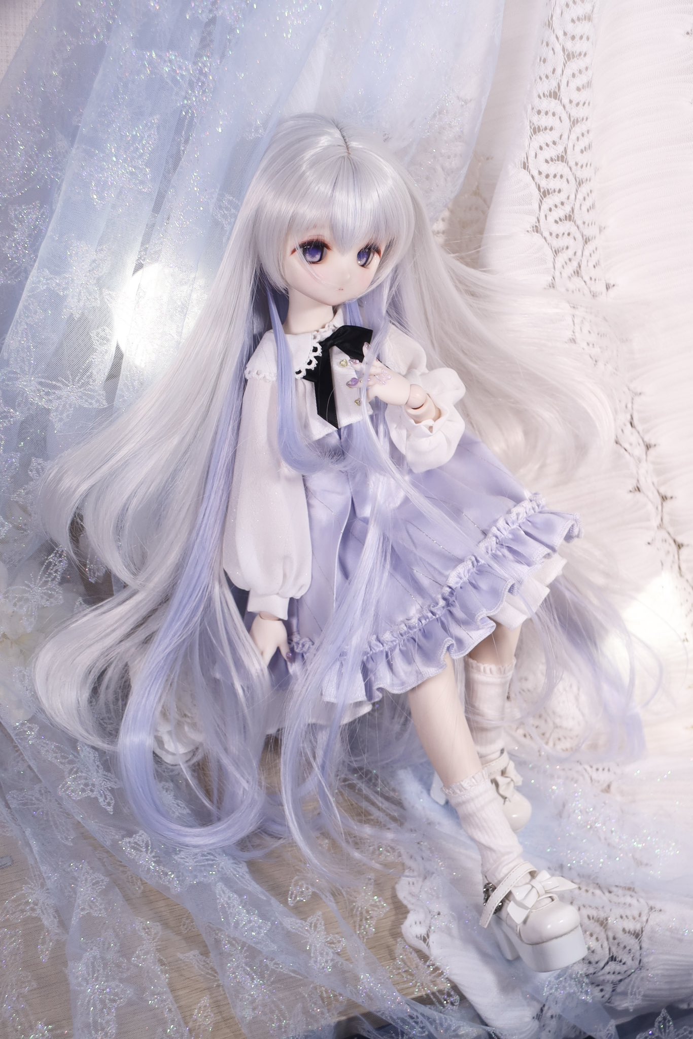 アイシードールカスタム女の子 お花畑を夢見る姫苺ちゃん