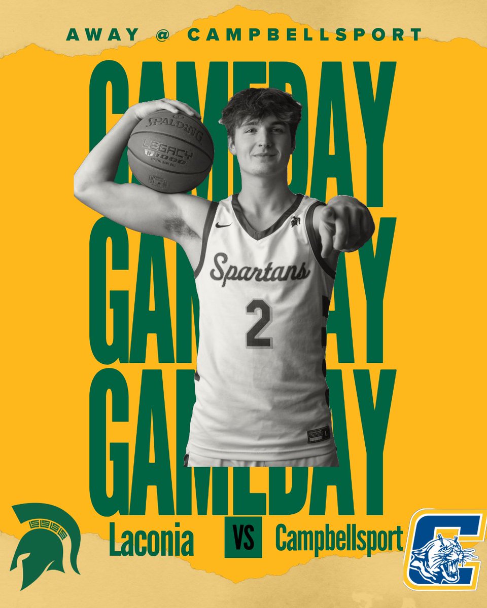 Spartans travel to Campbellsport tonight to finish regular season play! See you there!
#OneFist #DYJ

🆚 Campbellsport
🕖 JV2/JV- 5:50 PM, Varsity - 7:00 PM
📍 Campbellsport High School
🎥 HUDL - fan.hudl.com/usa/wi/campbel…