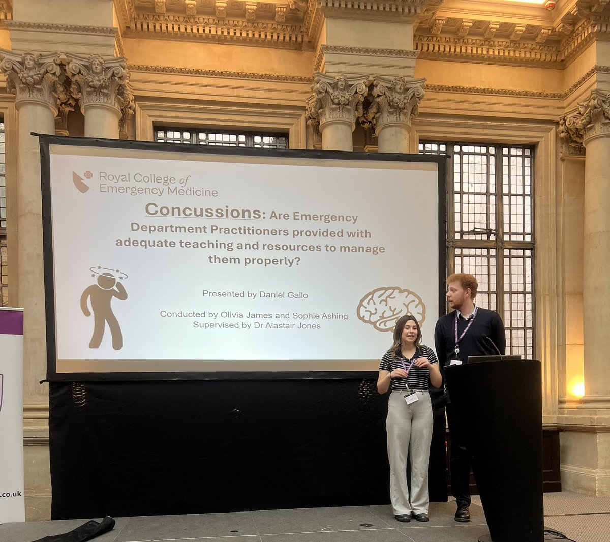 EMTA (@emtacommittee) on Twitter photo Final year medical students Olivia James and Sophie Ashing talking about concussions and if EM doctors are provided with adequate training to manage them properly.
#EMTA2025 <a href="/EMTAevents/">EMTA</a> <a href="/RCEMevents/">RCEM Events</a> <a href="/RCollEM/">Royal College of Emergency Medicine</a> <a href="/DrAshnaA/">Ashna Agarwal</a> Final year medical students Olivia James and Sophie Ashing talking about concussions and if EM doctors are provided with adequate training to manage them properly.
#EMTA2025 <a href="/EMTAevents/">EMTA</a> <a href="/RCEMevents/">RCEM Events</a> <a href="/RCollEM/">Royal College of Emergency Medicine</a> <a href="/DrAshnaA/">Ashna Agarwal</a>