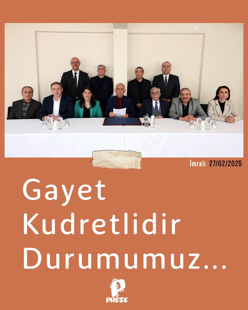 📍Gayet Kudretlidir Durumumuz.

#abdullahöcalan #tarihiçağrı #pkk #amed #wan #medya #kurdistan #kürt