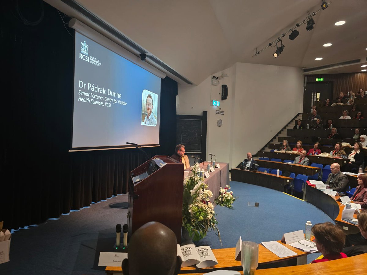RCSI Faculty of Nursing & Midwifery (@rcsi_facnurmid) on Twitter photo š¬ļø Time to Take a Breath!
Dr. PĆ”draic Dunne, Senior Lecturer in the Centre for Positive Health Sciences, (<a href="/RCSI_PosHealth/">RCSI Centre for Positive Health Sciences</a>) is now going to help our delegates focus for the afternoon with some breath work. #RCSIFNMConf2025 š¬ļø Time to Take a Breath!
Dr. PƔdraic Dunne, Senior Lecturer in the Centre for Positive Health Sciences, (<a href="/RCSI_PosHealth/">RCSI Centre for Positive Health Sciences</a>) is now going to help our delegates focus for the afternoon with some breath work. #RCSIFNMConf2025