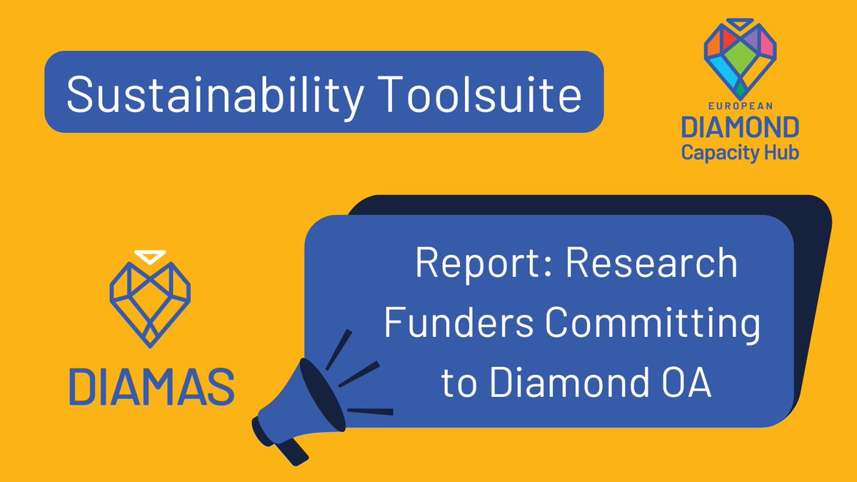 DIAMAS Project (@diamasproject) on Twitter photo <a href="/SPARC_EU/">SPARC Europe</a> <a href="/EIFLnet/">EIFL</a> <a href="/FECYT_Ciencia/">FECYT</a> ⚙️Our ‘Research funders committing to #DiamondOA’ report provides insights into why and how funders are trying to support Diamond #OpenAccess publishing. Read the case studies to explore funder motivations and mechanisms: zenodo.org/records/146266… - lead <a href="/SPARC_EU/">SPARC Europe</a> <a href="/SPARC_EU/">SPARC Europe</a> <a href="/EIFLnet/">EIFL</a> <a href="/FECYT_Ciencia/">FECYT</a> ⚙️Our ‘Research funders committing to #DiamondOA’ report provides insights into why and how funders are trying to support Diamond #OpenAccess publishing. Read the case studies to explore funder motivations and mechanisms: zenodo.org/records/146266… - lead <a href="/SPARC_EU/">SPARC Europe</a>