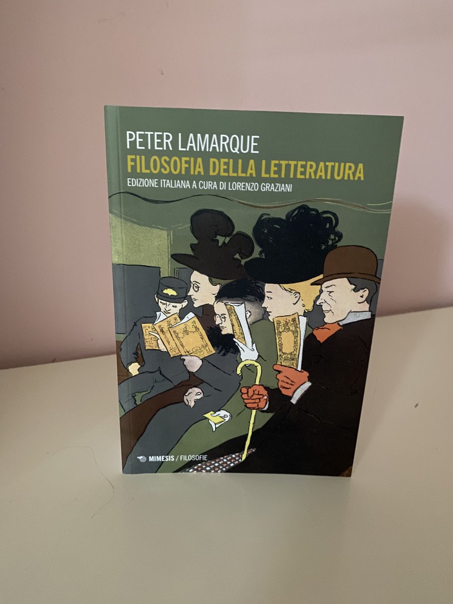 ILGalgano's tweet image. Arrivi attesi e graditi! #peterlamarque  &quot;Filosofia della letteratura&quot; #mimesisedizioni #inlettura