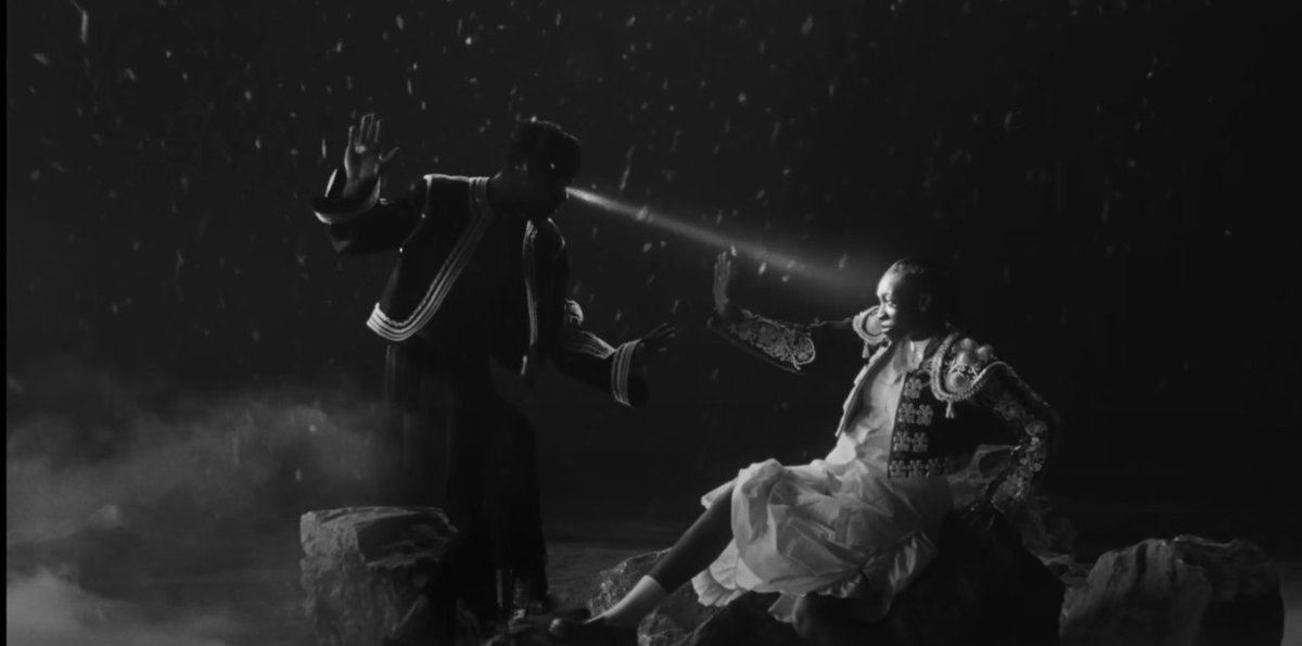 Stomping, thundering, mythical, spiritual - you cannot look away from <a href="/LittleSimz/">Little Simz</a> in the new video for 'Flood'. 
shorturl.at/l92zg

#littlesimz