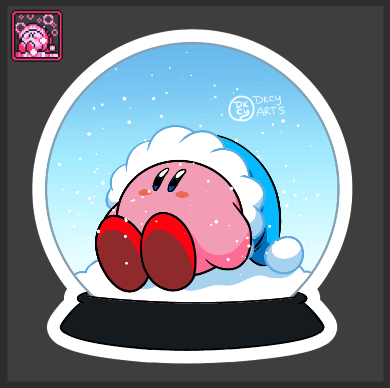 DkcyArts's tweet image. Freeze Kirby

#Kirby #KirbyFanart #stickerart
