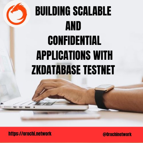 Promxy22's tweet photo. zkDatabase Testnet is live!
Build scalable &amp; confidential Web3 applications with zero-knowledge proofs (ZKPs). Store &amp; query data privately, ensuring security &amp; efficiency. Join the testnet today! 🔗 #zkDatabase #Web3Privacy  @OrochiNetwork https://t.co/niJDD1pKD2