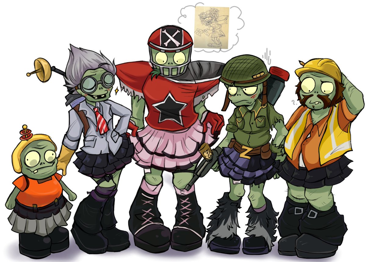Pvzheroes78's tweet image. They are SLAAAY💅✨️ 
(1/2)
#plantsvszombies #pvzfanart  #pvzgw2 #pvzgw