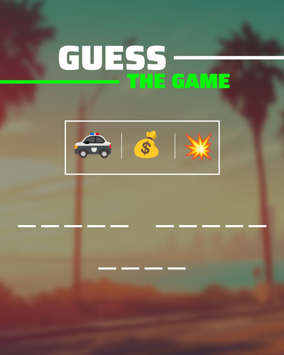 tulpar_mena's tweet image. 🚨 Guess the Game! 💰💥

Police cars, explosions and lots of action! Which legendary game do these emojis represent? 🎮

Share your prediction in the comments now! 👇

#TulparNotebook