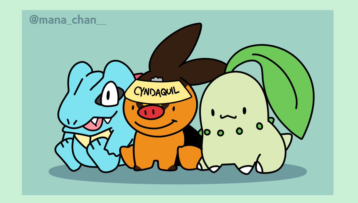 ah yes the Johto starters I remembered
#PokemonLegendsZA