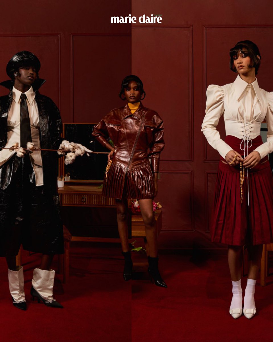Tolu Coker isn’t just making clothes — she’s weaving culture, identity, and history into every stitch. 

Her latest collection, Ori – Upon Reflection, is a testament to the fluidity of heritage and self-expression. 

Tap for more: marieclaire.ng/tolu-cokers-la…

📸: Tolu Coker
