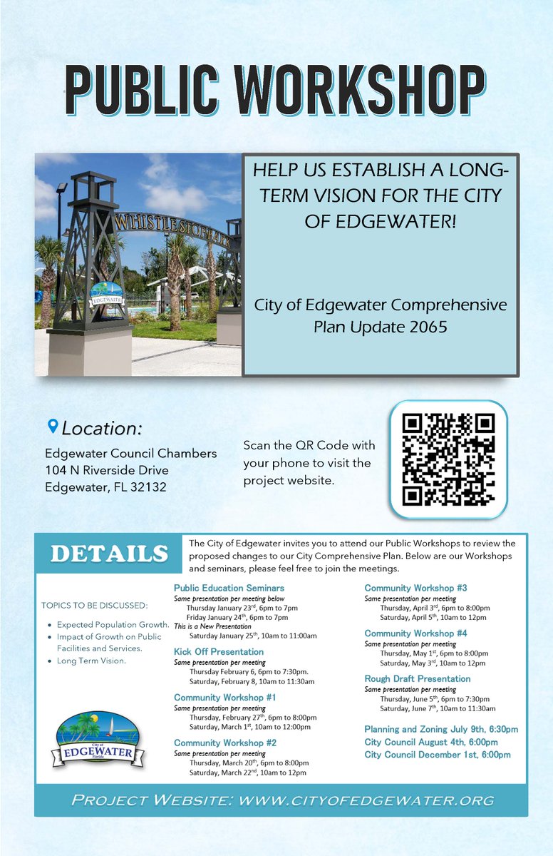 City of Edgewater,FL tweet media