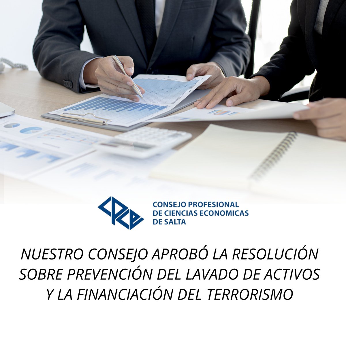 Quedó aprobada la Resolución de Junta de Gobierno N° 635/2024, sobre prevención del Lavado de Activos y la Financiación del Terrorismo, con vigencia para los estados contables correspondientes a ejercicios iniciados a partir del 1 de enero de 2024.