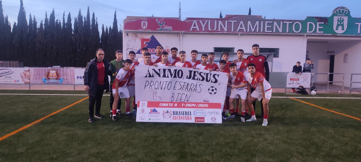 Cadete 3-1 Inter de Jaén 
Chelu⚽️
Morales⚽️
Alfonso Maldonado⚽️